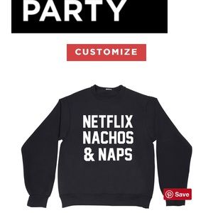 Netflix Nachos & Naps sweatshirt